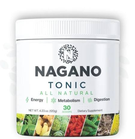Diagram explaining how Nagano Tonic works to support metabolic wellness